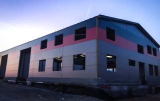 Adminisztrációs épület és kézi raktár – Pográny, Nyitra